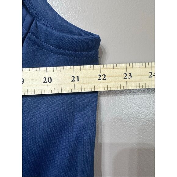 NWOT Levelwear Milo Golf Dark Blue Quilted Insulated Vest Men's Medium - Picture 9 of 12